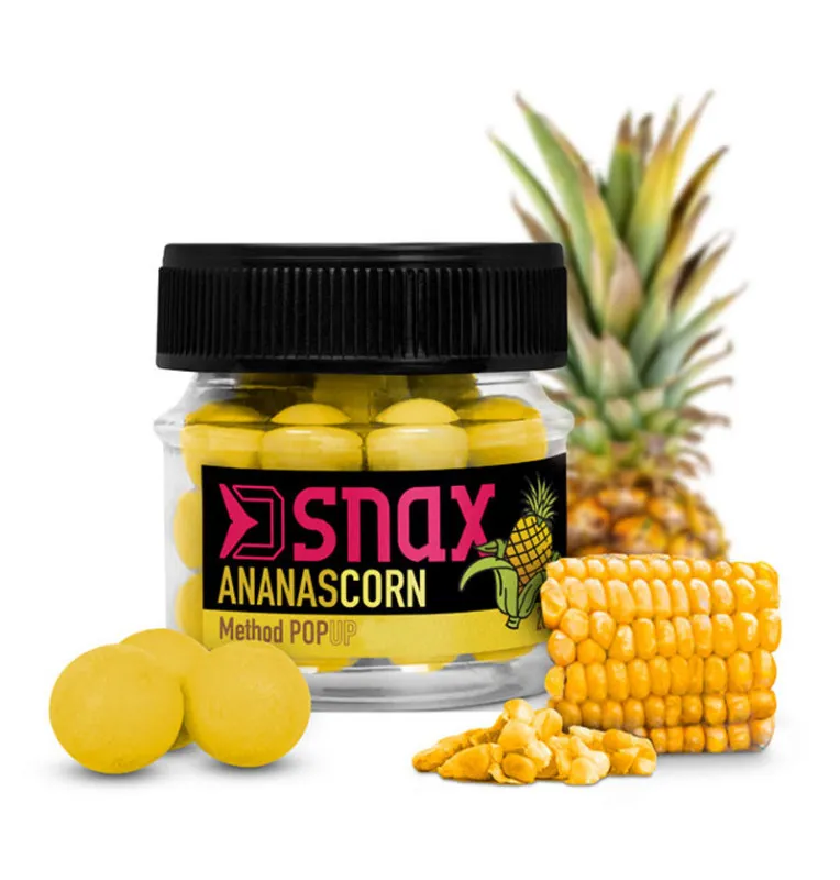 Delphin D Snax POP Köder Sweet Corn-Ananans 10mm 20g-Pop Up´s-JJ-Fishing