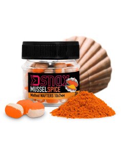 Delphin D Snax WAFTER Muschel & Gewürze 10x7mm 20g-Wafters-JJ-Fishing