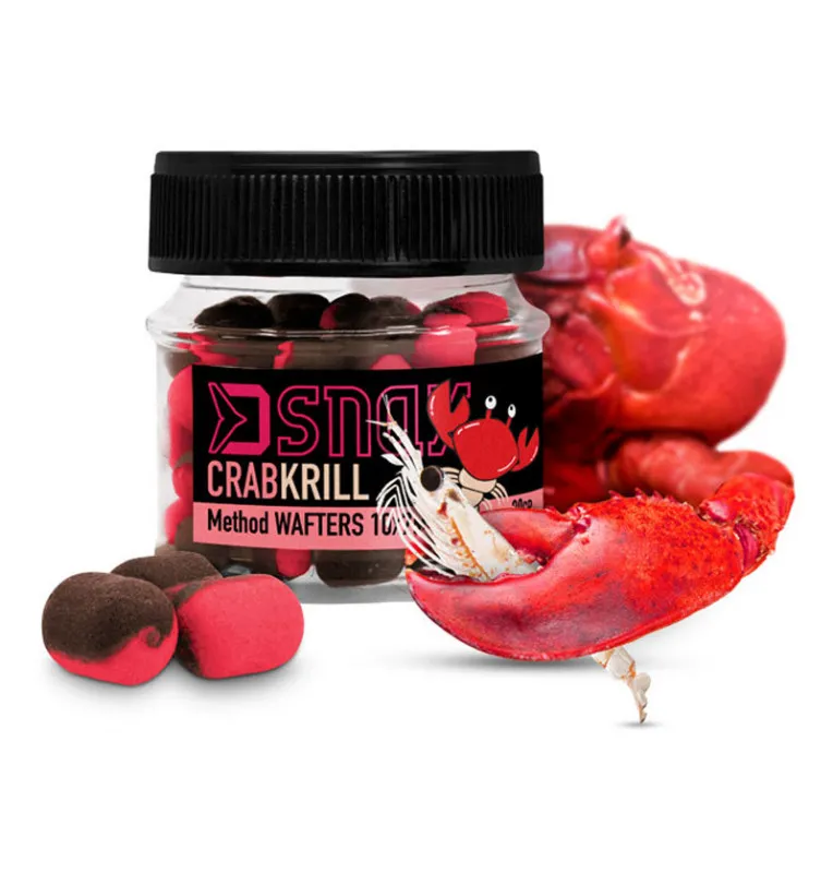 Delphin D Snax WAFT Krabbe-Krill 10x7mm 20g-Wafters-JJ-Fishing