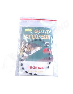 Schwimmer Stopper Gold Standard Midi 18 Stück 0,16-0,25mm-Startseite-JJ-Fishing