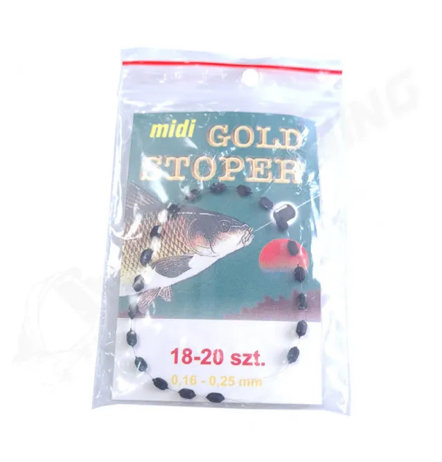 Schwimmer Stopper Gold Standard Midi 18 Stück 0,16-0,25mm-Startseite-JJ-Fishing