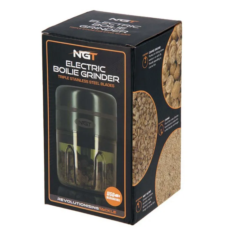 NGT Electric Boilie Grinder USB Aufladbar Krusher Boilie Zerkleinern-Grinder, Krusher & Co-JJ-Fishing