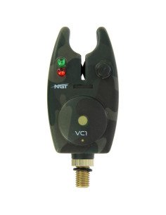 NGT VC1 Alarm mit einstellbarer Lautstärke und Tasche Camo Bissanzeiger-Bissanzeiger & Bobbins-JJ-Fishing