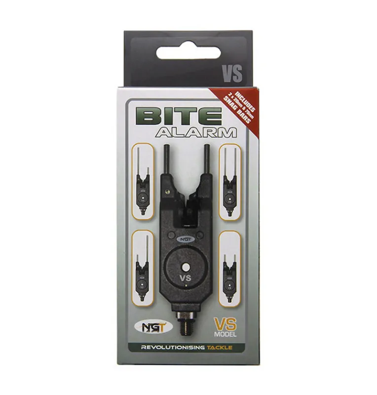 NGT VS Alarm mit einstellbarer Lautstärke, Ton und 4 x Snag Ears Bissanzeiger-Bissanzeiger & Bobbins-JJ-Fishing