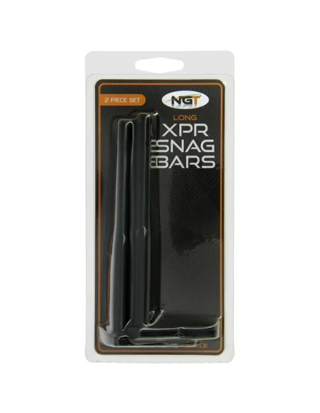 NGT XPR Snag Bars Carp Fishing 2 Pack-Bite Alarms & Bobbins-JJ-Fishing