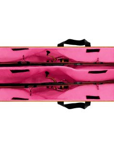 Delphin Queen Rod Case 2 Rod, Rutentasche für 2 montierte 12ft/360cm 2-teilige Ruten 200cm-Rutenzubehör-JJ-Fishing 2