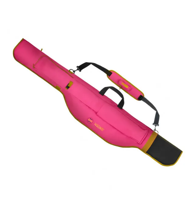 Delphin Queen Rod Case 2 Rod, Rutentasche für 2 montierte 12ft/360cm 3-teilige Ruten 145cm-Rutenzubehör-JJ-Fishing