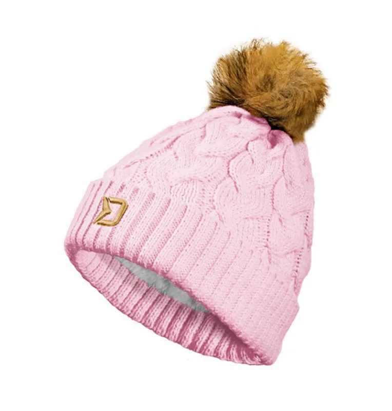 Delphin Queen Damen Winterhaube Women's Mütze Rosa gefüttert extra Warm-Kappen & Hauben-JJ-Fishing