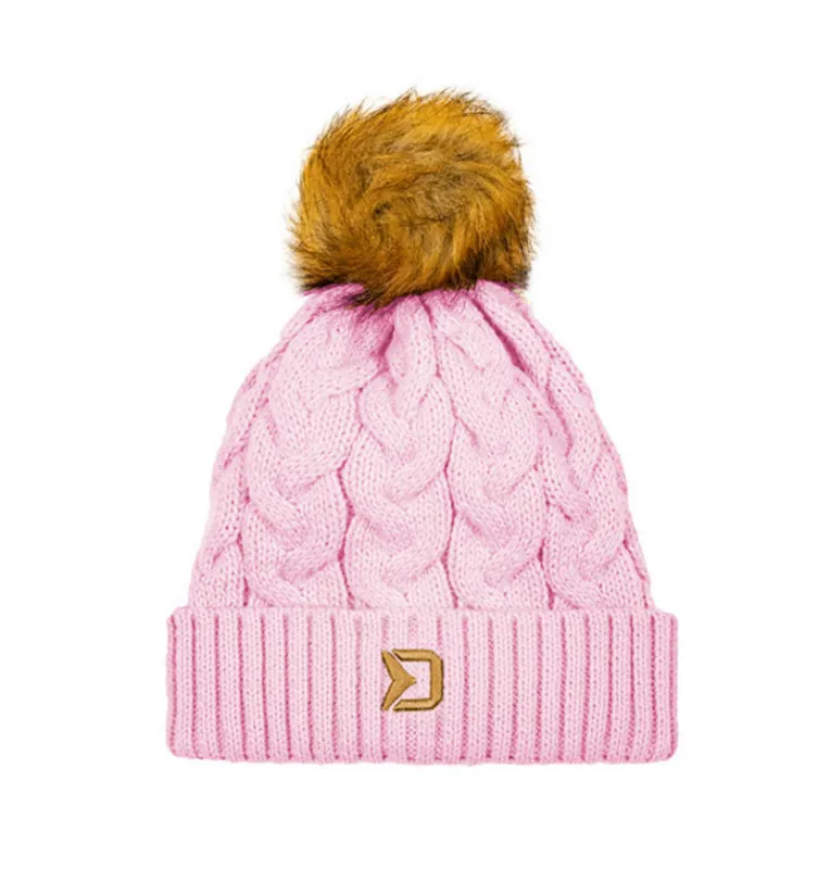 Delphin Queen Damen Winterhaube Women's Mütze Rosa gefüttert extra Warm-Kappen & Hauben-JJ-Fishing