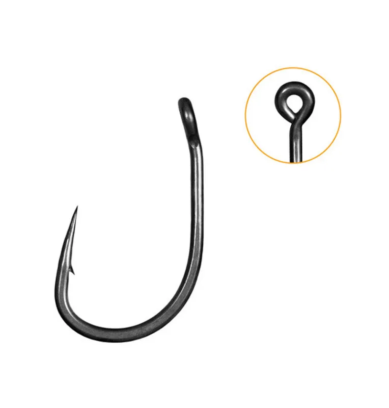 Delphin Thorn Wide Gape Hooks 11 pieces size 8 barbed fish hooks extra sharp with transport box-Hook & Co-JJ-Fishing
