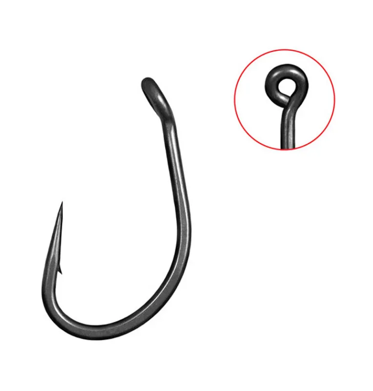 Delphin Thorn Fighter Power Hooks 11 Stück Größe 4 Barbed Angelhaken extra scharf mit Transportbox-Hook & Co-JJ-Fishing