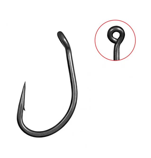 Delphin Thorn Fighter Power Hooks 11 Stück Größe 8 Barbed Angelhaken extra scharf mit Transportbox-Hook & Co-JJ-Fishing