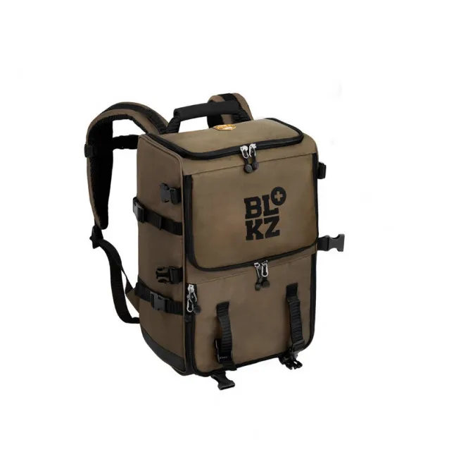 Delphin Blokz Backpack 30L + 15L Attachment Bags Camo Backpack-Fishing bags-JJ-Fishing