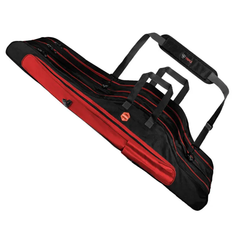 Delphin Atoma Triple Method Feeder Rod Case 132cm for 3x 3-piece 12ft/360cm Rod Case-Rod accessories-JJ-Fishing