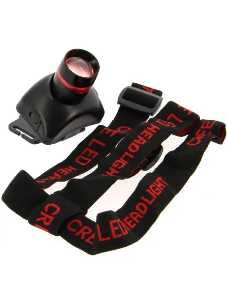 NGT Cree Q5 Kopflampe 300 Lumens Karpfen Lampe mit Zoom-Beleuchtung-JJ-Fishing