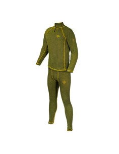 Delphin Tundra Manor Thermo-Unterwäsche Set M Grün Thermal Underwear-Bekleidungs Sets-JJ-Fishing