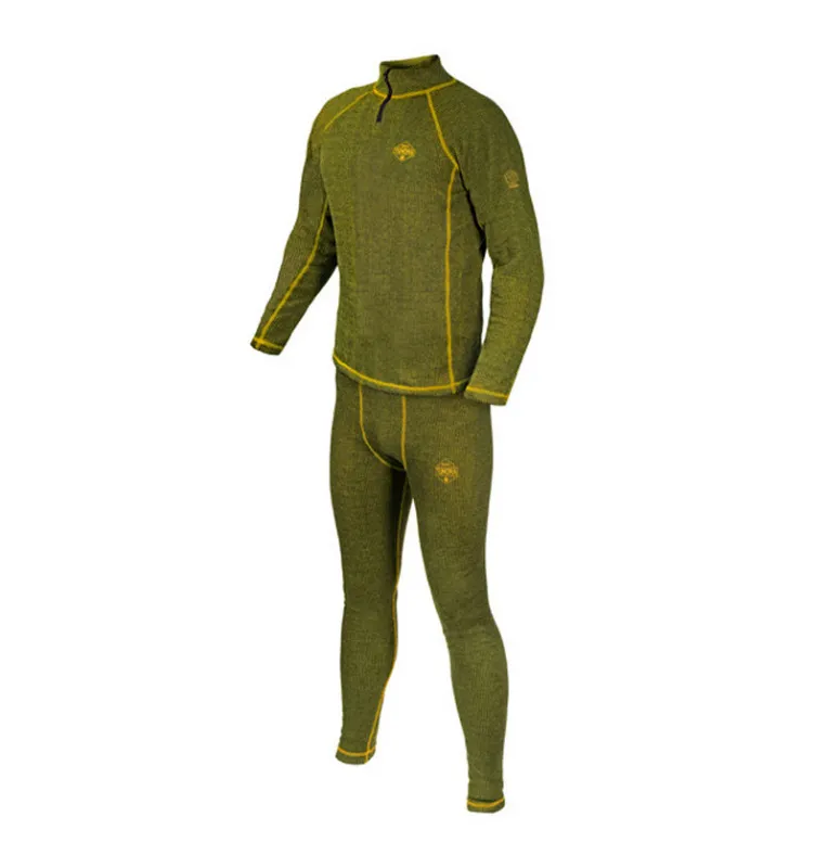 Delphin Tundra Manor Thermo-Unterwäsche Set XXL Grün Thermal Underwear 2XL-Bekleidungs Sets-JJ-Fishing