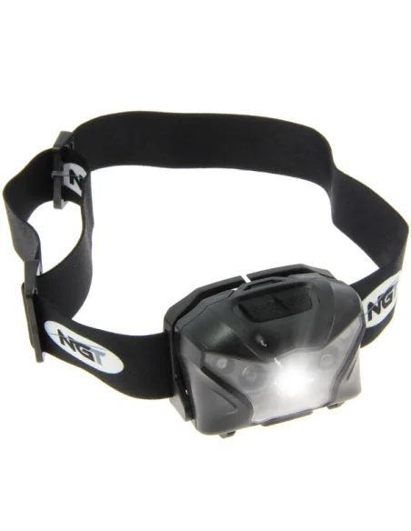 NGT XPR Cree Kopflampe Karpfenangeln mit Akku und Hardcase-Beleuchtung-JJ-Fishing