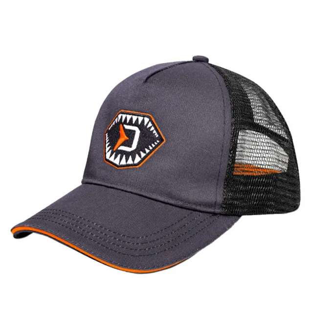 Delphin Atak! Trucker Predator Fishing Cap, Kappe-Kappen & Hauben-JJ-Fishing