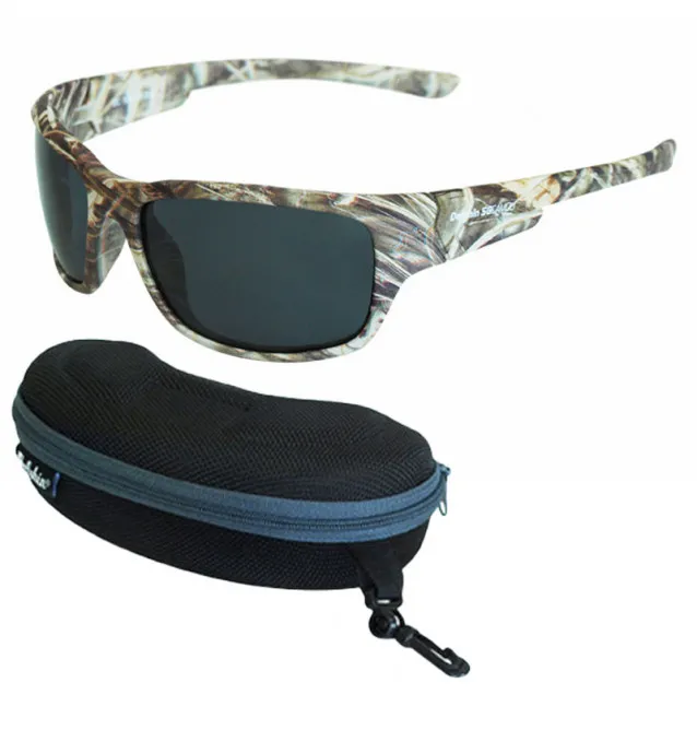 Delphin SG Camou polarisierende Polaroid Sonnenbrille Schwimmend mit Hardcase Sunglasses-Polaroid Brillen & Zubehör-JJ-Fishing