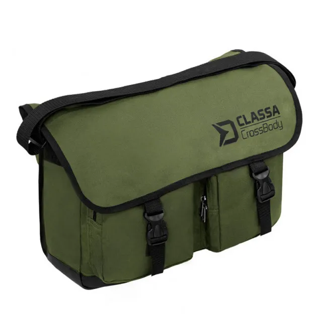 Delphin Classa Crossbody Classa Umhängetasche Shoulder Bag Green-Taschen-JJ-Fishing