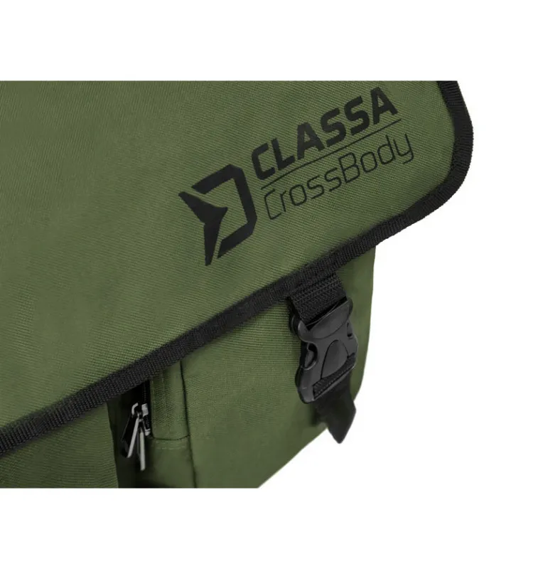 Delphin Classa Crossbody Classa Umhängetasche Shoulder Bag Green-Taschen-JJ-Fishing