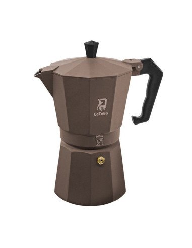 Delphin CoToGo Kaffeemaschine Espresso Coffee Machine braun Delphin