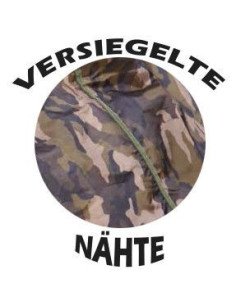 York Camo shade with side walls 3 windows completely closable Camoflage Brolly-Umbrellas & Tents-JJ-Fishing 2