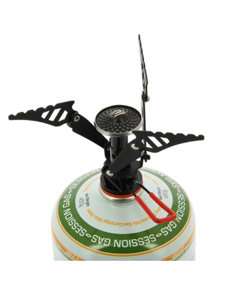 NGT Screw on Stove Gaskocher mit Tasche 2600 Watt Kocher Camping-Outdoor Cooking-JJ-Fishing