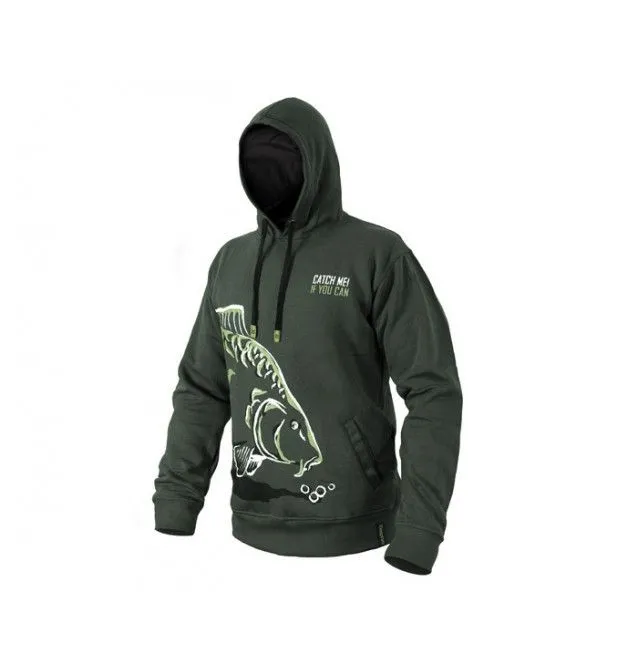 Delphin Catch Me! Karpfen Hoodie Kapuzenpullover Größe XXXL Carpfishing Boilie-Hoodie, Shirts, Jacken & Co-JJ-Fishing