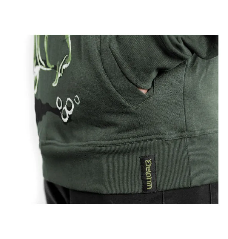 Delphin Catch Me! Karpfen Hoodie Kapuzenpullover Größe XXXL Carpfishing Boilie-Hoodie, Shirts, Jacken & Co-JJ-Fishing