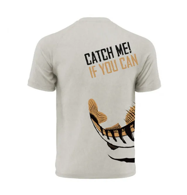 Delphin T-Shirt Catch me! Zander Größe XL Predator Edition 2022-Hoodie, Shirts, Jackets & Co-JJ-Fishing