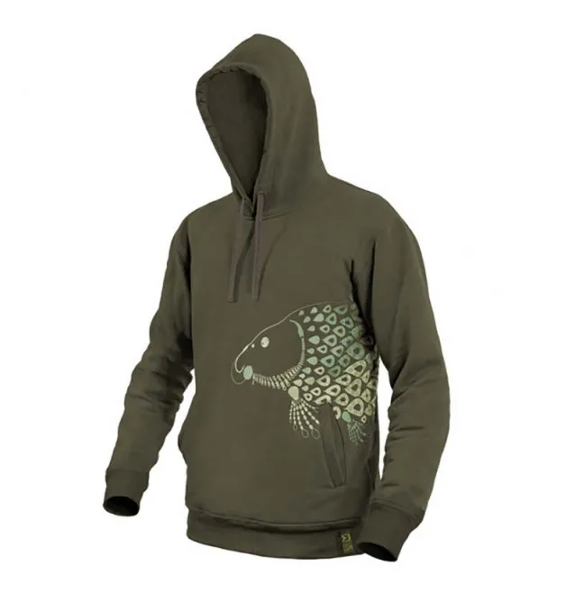 Delphin Tackle Carp Hoodie Größe S Endtackle Karpfen Pullover-Hoodie, Shirts, Jacken & Co-JJ-Fishing