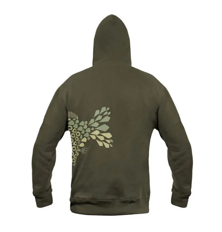Delphin Tackle Carp Hoodie Größe S Endtackle Karpfen Pullover-Hoodie, Shirts, Jacken & Co-JJ-Fishing