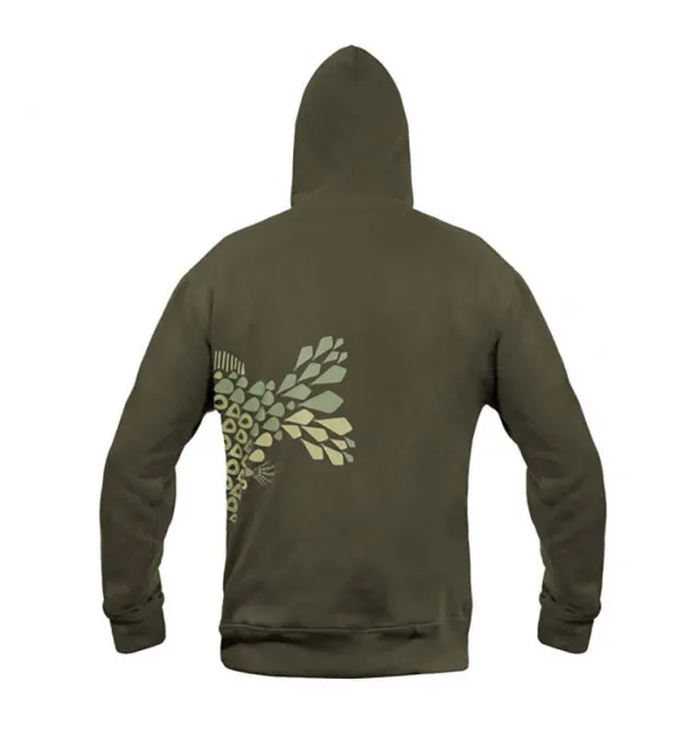Delphin Tackle Carp Hoodie Größe S Endtackle Karpfen Pullover-Hoodie, Shirts, Jacken & Co-JJ-Fishing