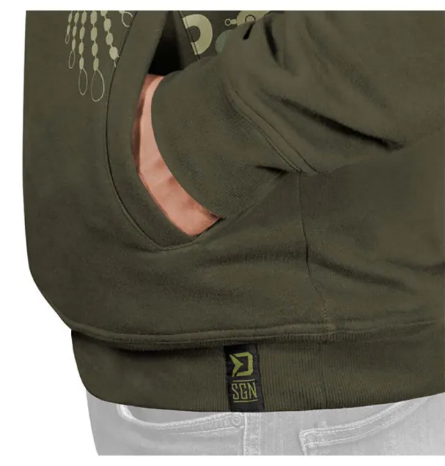 Delphin Tackle Carp Hoodie Größe XXXL Endtackle Karpfen Pullover-Hoodie, Shirts, Jacken & Co-JJ-Fishing
