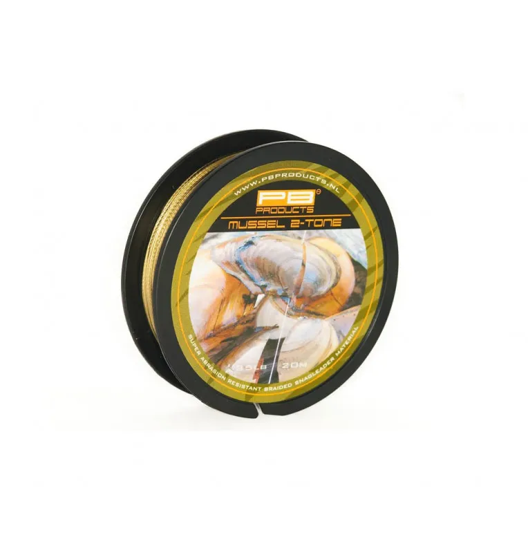 PB Products Mussel 2-tone 45lb 20m Vorfachschnur-Vorfachmaterial & Montage-Zubehör-JJ-Fishing