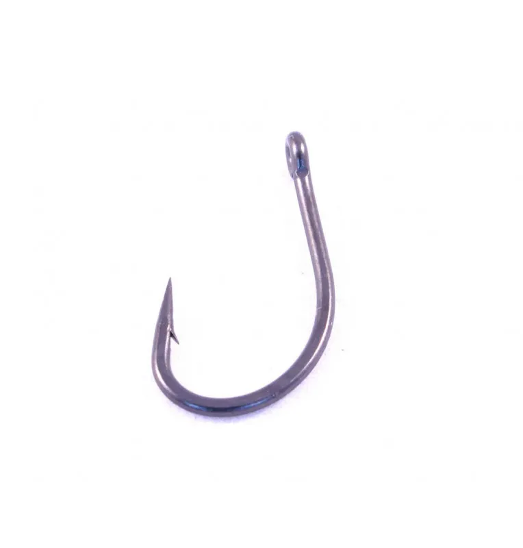PB Products Super Strong Aligner Haken Barbed mit DBF-Beschichtung 10 Stück Größe 8 Angelhaken-Endtackle-JJ-Fishing
