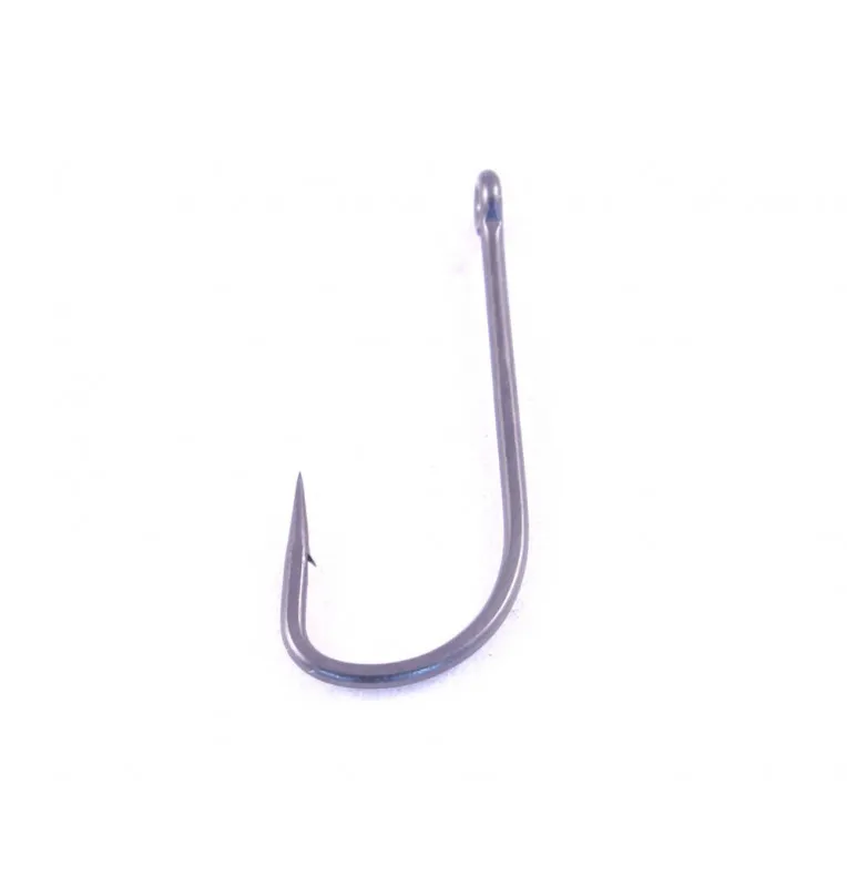 PB Products Long Shank Haken Barbed mit DBF-Beschichtung 10 Stück Größe 6 Angelhaken-Endtackle-JJ-Fishing