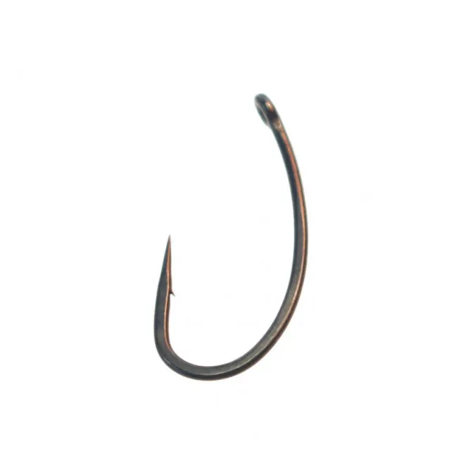 PB Products Power Curve Hook with PTFE coating Barbed 10 pieces size 2 fish hooks-Hook & Co-JJ-Fishing