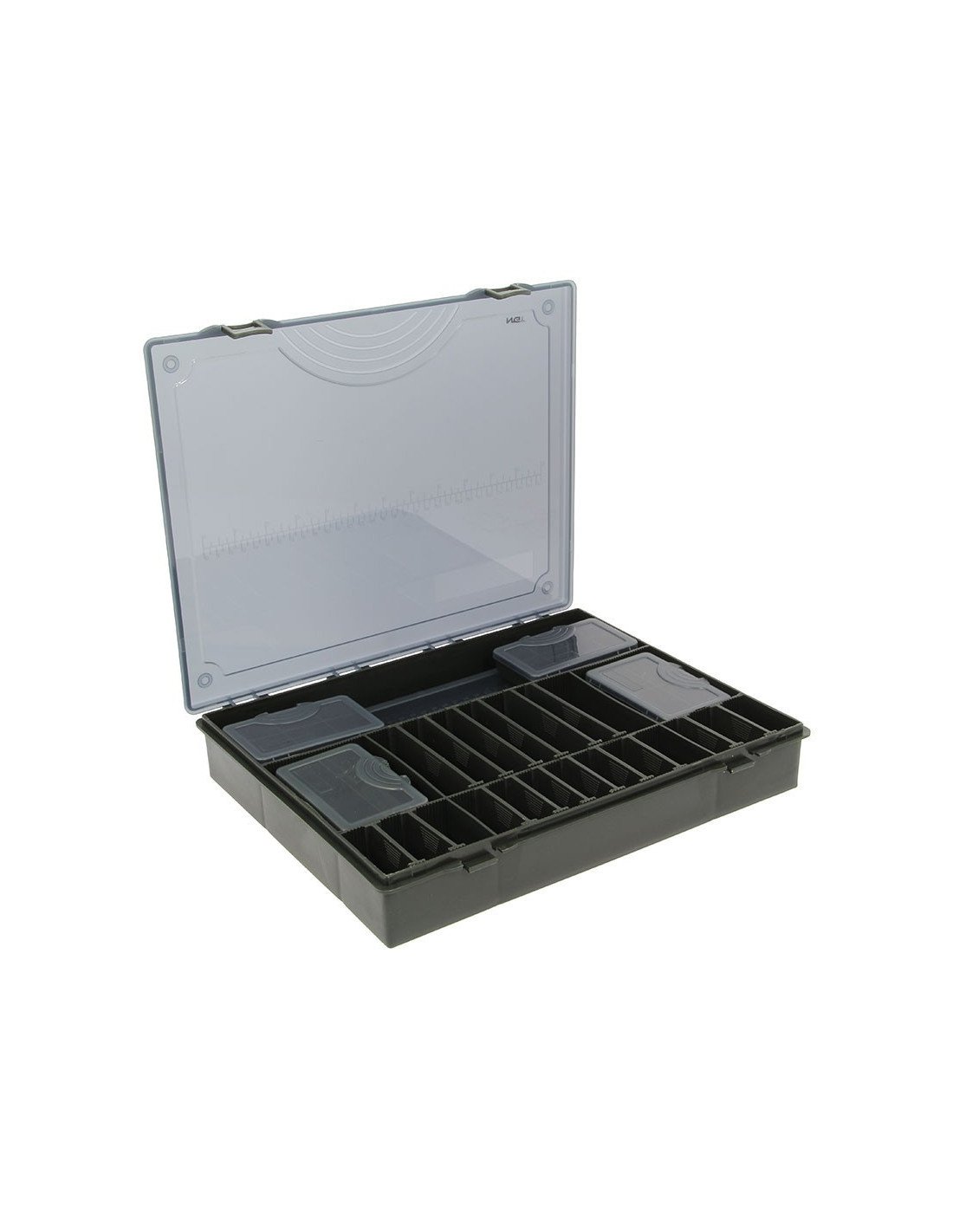 NGT 7+1 Large Deluxe Storage Tackle Box with Six Bit Boxes and