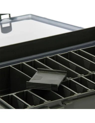 NGT 7 + 1 Large Deluxe Storage Tackle Box with Six Bit Boxes and Hair Rig Holder-Tackle Boxen-JJ-Fishing