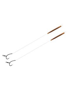 Delphin The End D-Rig 2 Stück 20cm 17lb Größe 4 Vorfächer-Vorfächer-JJ-Fishing