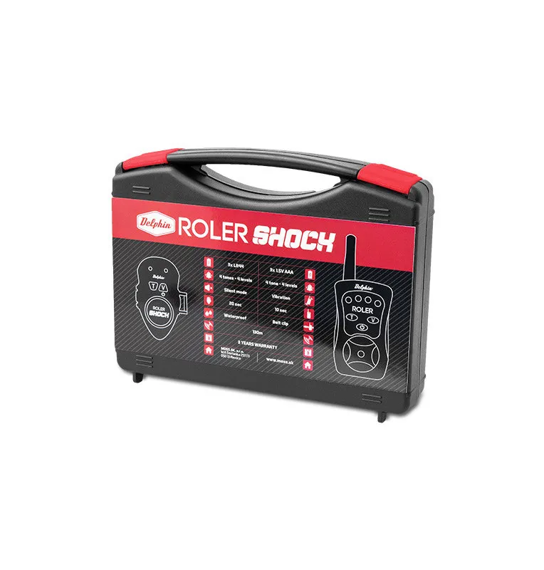 Delphin Roler Shock 4+1 Welsbissanzeiger Set Catfish Bitealarm-Bissanzeiger & Bobbins-JJ-Fishing
