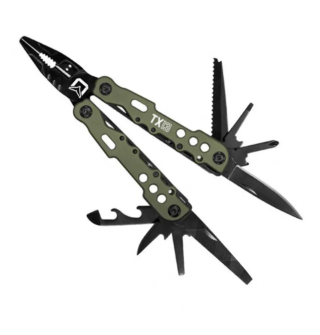 Delphin Multifunktionszange TaktyX 13 Multipurpose Pliers 16,5cm-Werkzeuge-JJ-Fishing