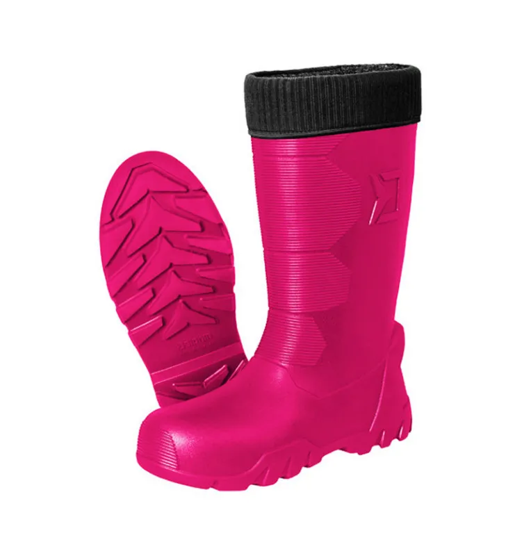 Delphin Bronto Queen Gummistiefel 36 Pink Boots gefütterte Thermostiefel-Schuhe-JJ-Fishing