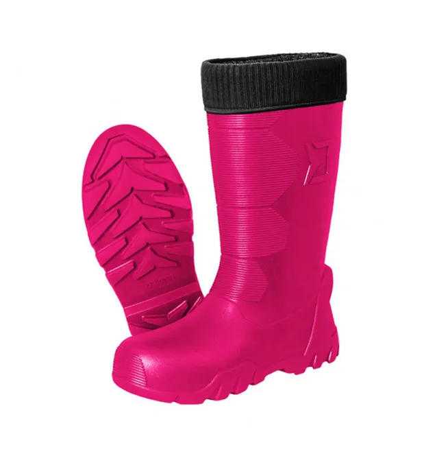Delphin Bronto Queen Gummistiefel 36 Pink Boots gefütterte Thermostiefel-Schuhe-JJ-Fishing