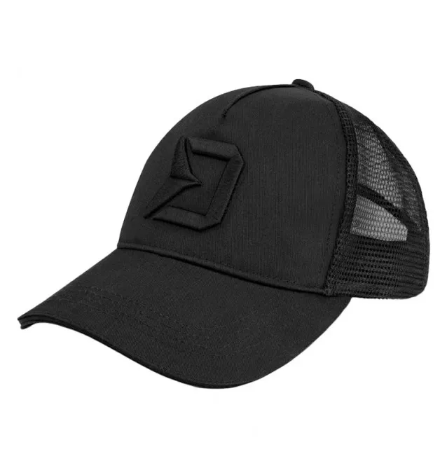 Delphin BlackWay Trucker Cap Unisize Kappe Black Edition 22-Clothing-JJ-Fishing