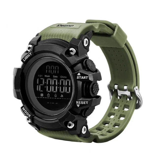 Delphin Armbanduhr Wirus Digital Watch Uhr Limited Edition Grün 22-Masken, Handschuhe & Co-JJ-Fishing