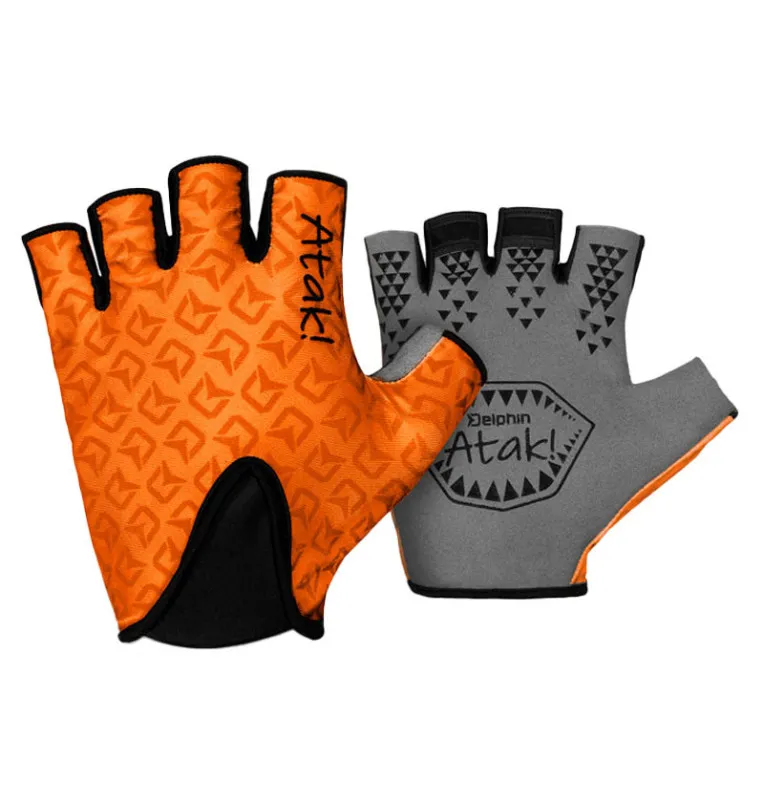 Delphin Atak! 25F Fingerlose Hanschuhe XL Fingerless Gloves Spinnfischne Spinnangeln-Masken, Handschuhe & Co-JJ-Fishing